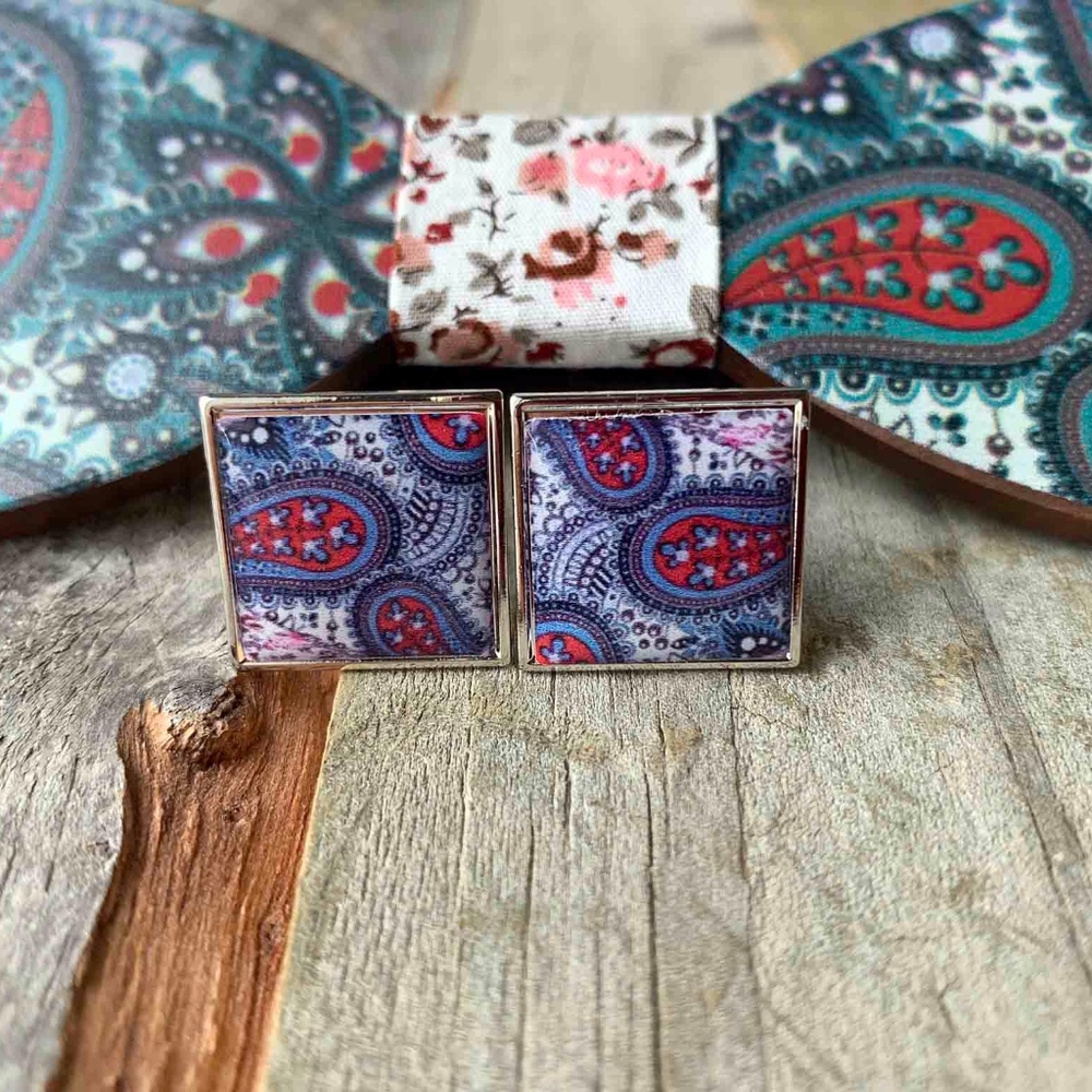 Men's Wooden Bow Tie - Picture 3 of 7